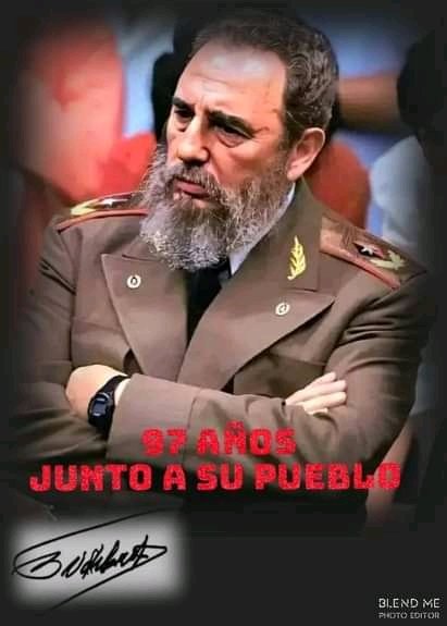 A ti hombre de pueblo, líder indiscutible y autor de disimiles hazañas, gracias por todo Fidel  #FidelViveEntreNosotros #FidelPorSiempre  #RíoCauto #ProvinciaGranma <a href="/DiazCanelB/">Miguel Díaz-Canel Bermúdez</a> <a href="/DrRobertoMOjeda/">Dr. Roberto Morales Ojeda</a> <a href="/CapoNapoles/">Yanaisi Capó Nápoles</a> <a href="/MilanesJerez/">Wilver Jerez Milanés</a>  <a href="/NapolesSadia/">Sadia Pérez Nápoles</a>