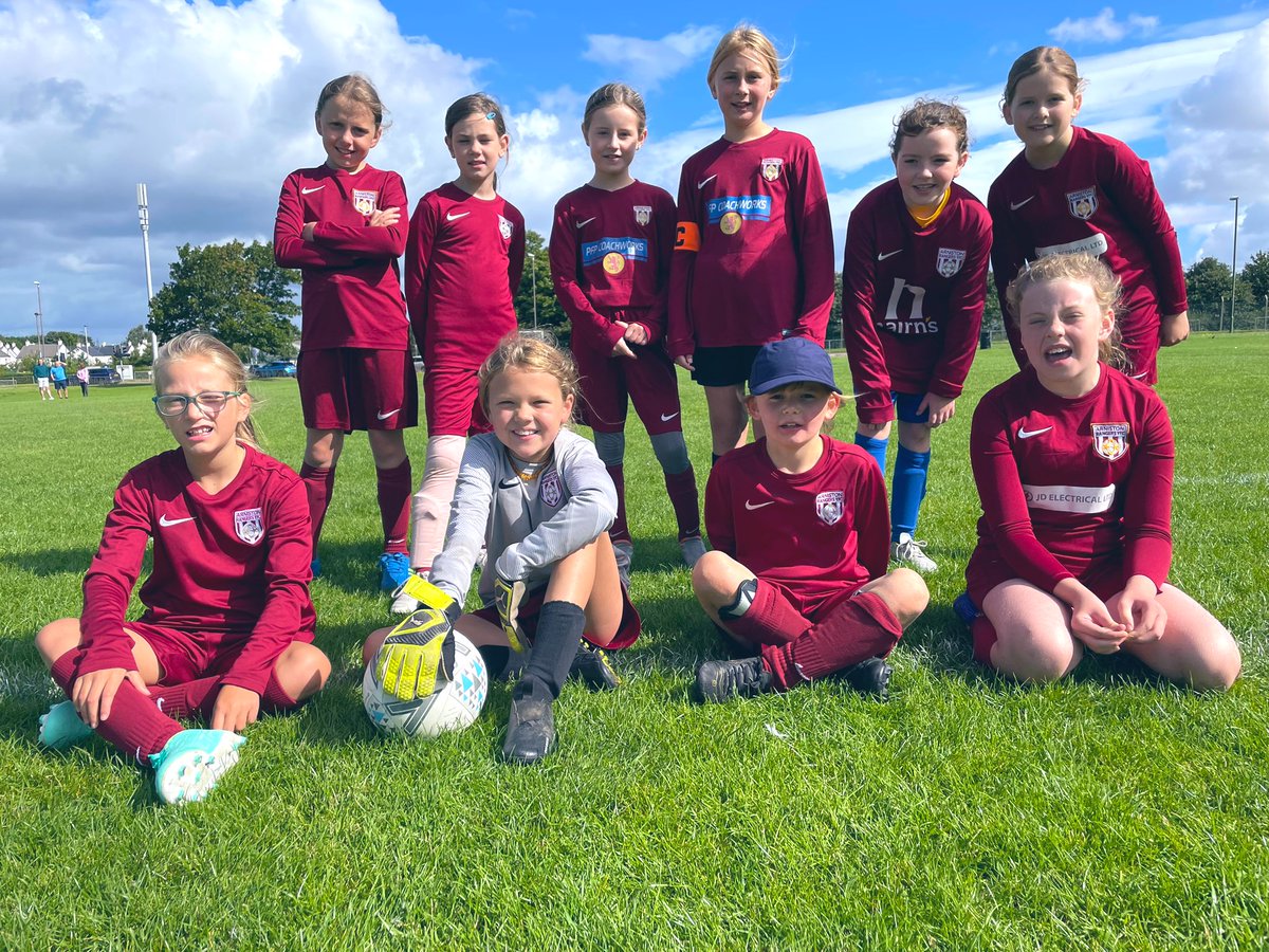 The Under 10 Diamonds are back 💪🏽💎. Thanks <a href="/DalkeithCFC/">Dalkeith Thistle Community Football Club</a>  for the game.