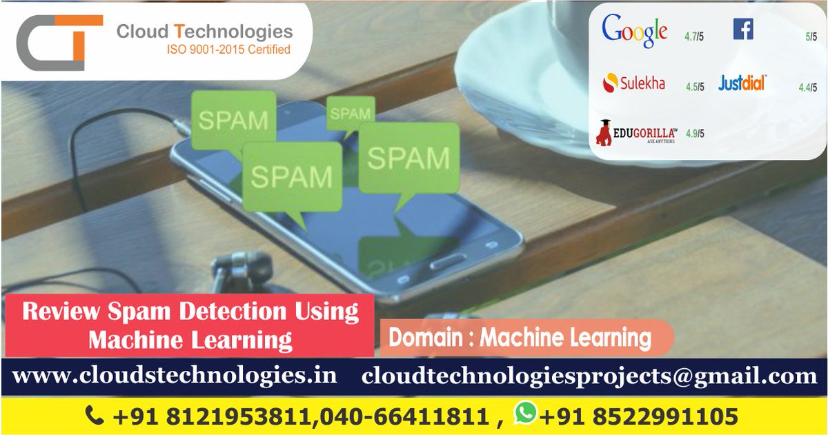 cloudtechpro's tweet image. 👉 Welcoming you to the dynamic world of Machine Learning Projects
Students receive hands-on project training in real-time in cloud technologies 🎓
Whatsapp: +91 8522991105,
#Machinelearningusingpython #machinelearning #Machinelearningminiprojects #btechminiprojects #javaprojects