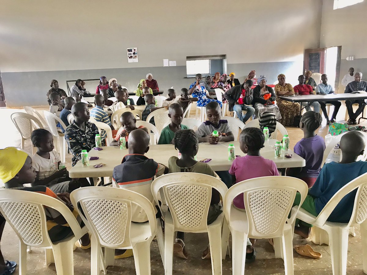SeedsOfHope35's tweet photo. The leadership and members of #EYN LCC Lamingo (Church of The Brethren) who are observing their evangelism week visited our orphanage. The show of love & fellowship we had was awesome.
Before leaving they prayed for all the staff and kids. We are open for visits & support 💝 https://t.co/Qe4azDNlC6