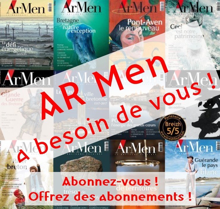 VigiBretagne's tweet photo. Nous relayons cet appel de la Revue ArMen,  qui a plus que jamais besoin d'aide. Ar Men, irremplaçable revue  bretonne depuis 1986, belle, culturelle, indépendante, s'adressant au grand public. Et qui n'oublie jamais la Loire-Atlantique ! #44BZH https://t.co/65bpcdwIxt