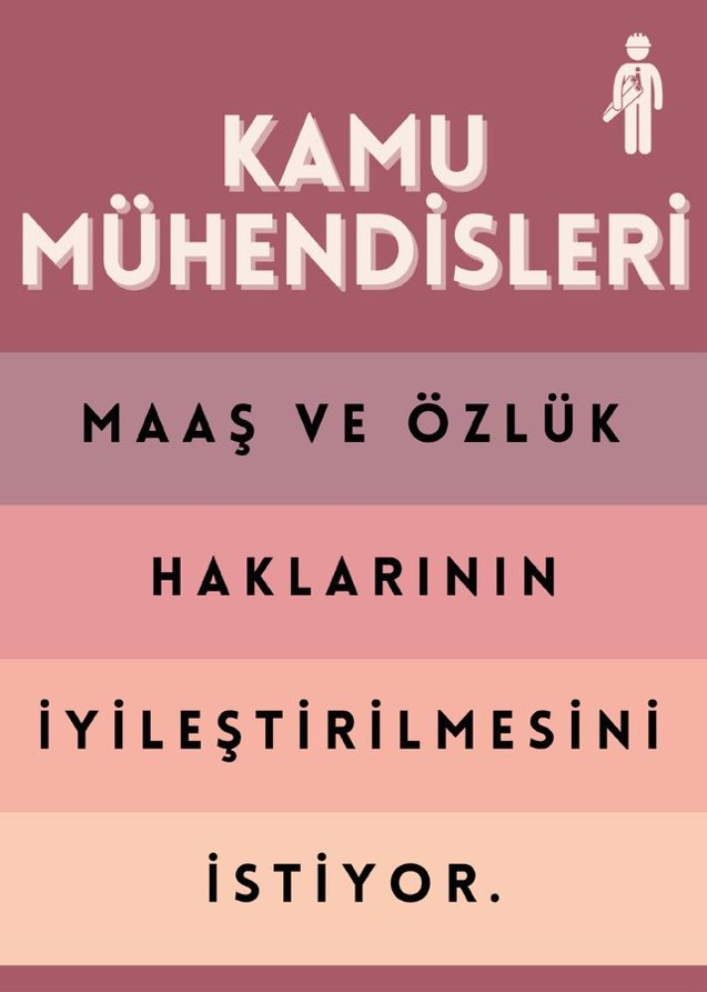 #KamuMuhendisiTekSes olduk hakkımızı istiyoruz 

Eskisi gibi emsal mesleklerle DENK GELİRLERE gelene kadar hakkımız verilmiş sayılmaz 
<a href="/RTErdogan/">Recep Tayyip Erdoğan</a> 
<a href="/dbdevletbahceli/">Devlet Bahçeli</a> 
@ErbakanFatih 
<a href="/isikhanvedat/">Prof. Dr. Vedat Işıkhan</a> 
<a href="/_aliyalcin_/">Ali YALÇIN</a> 
<a href="/MemurSenKonf/">Memur-Sen</a> 
<a href="/Kamu_Sen/">Türkiye Kamu-Sen</a> 
<a href="/OnderKahveci/">Önder Kahveci</a> 
<a href="/HBTONBUL/">HACI BAYRAM TONBUL 🇹🇷</a> 
<a href="/TurkesGuney/">Türkeş Güney</a>