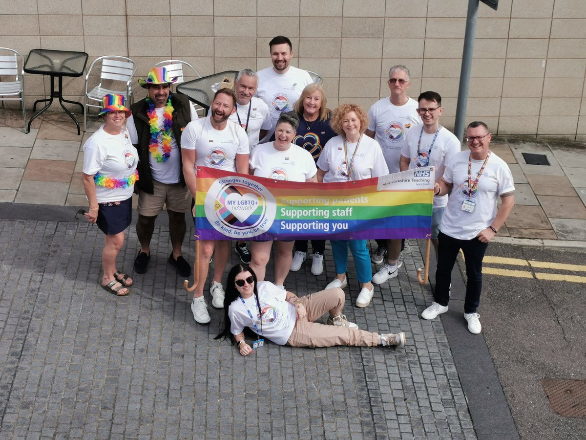 Hello Wakefield!! Come and join the Mid Yorks Teaching Trust LGBTQ+ Network as we celebrate the amazing diversity of our staff and patients!! <a href="/WakefieldPride/">🏳️‍🌈 Wakefield Pride</a>