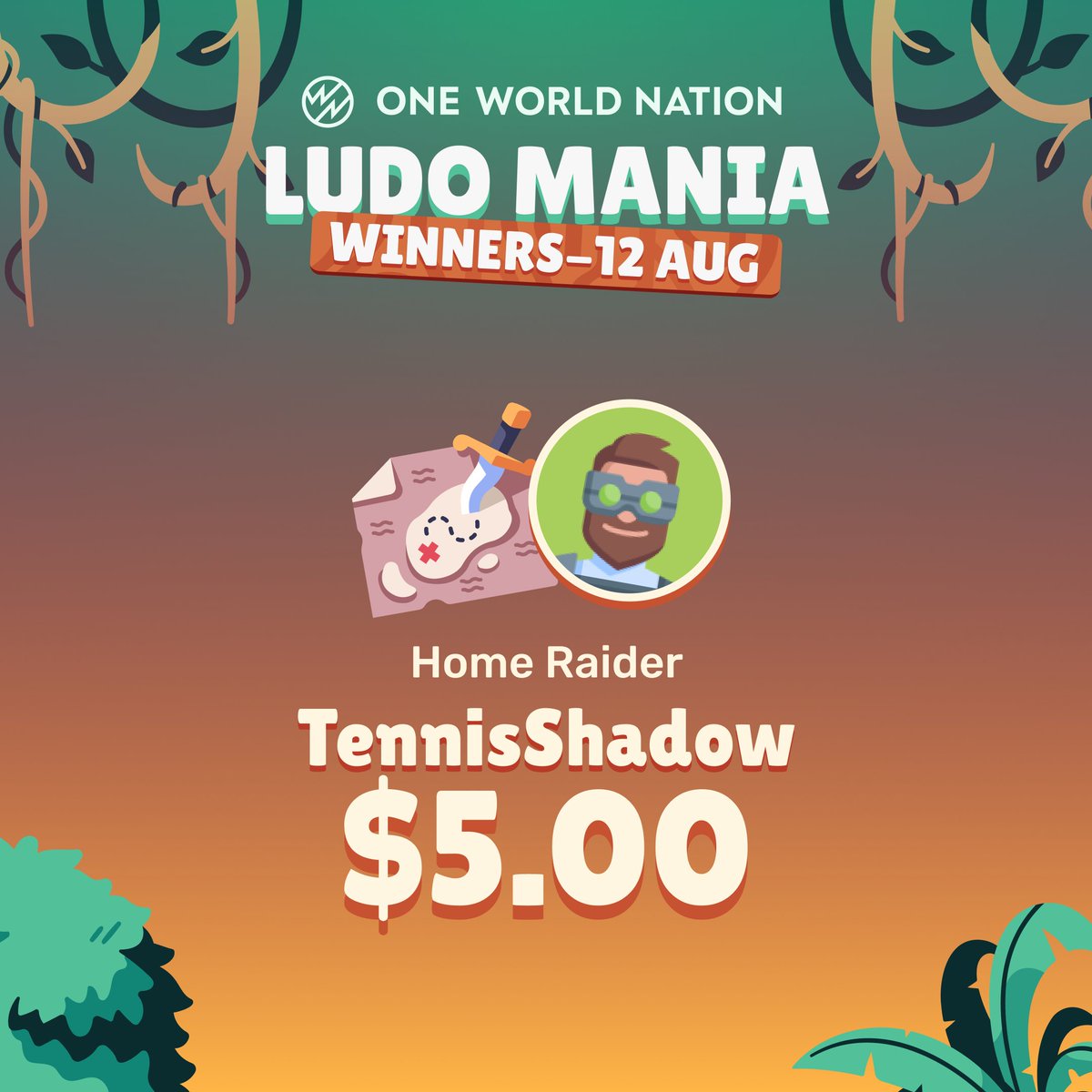 CryptoverseOwn's tweet image. A huge shoutout to Day 6 winners of Ludo Mania! 🤩

You too can lead the leaderboard by just playing Ludo. 🎲 

So get that dice rolling and win real money rewards. 💰

Play and Check your standing in the leaderboard in the app, Download NOW: own.onelink.me/BV28/b5fo641k…