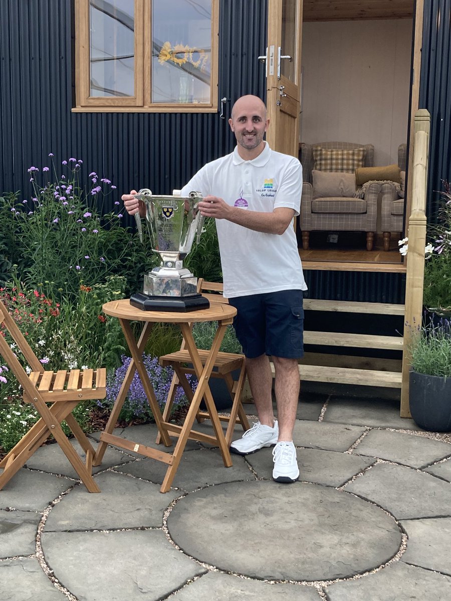 Mark Wasilewski (@wazzo_m) on Twitter photo Congratulations to <a href="/SalopLeisure/">Salop Leisure</a> with #LovePlants on winning Best in Show in the Quarry Marquee at <a href="/ShrewsFlowerShw/">Shrewsbury Flower Show</a> with their entry of ‘A Shropshire Shepherd’s Hut’. Garden Designer Tom Pountney of <a href="/Love2StayShrews/">Love2Stay</a> proudly lifts the cup Congratulations to <a href="/SalopLeisure/">Salop Leisure</a> with #LovePlants on winning Best in Show in the Quarry Marquee at <a href="/ShrewsFlowerShw/">Shrewsbury Flower Show</a> with their entry of ‘A Shropshire Shepherd’s Hut’. Garden Designer Tom Pountney of <a href="/Love2StayShrews/">Love2Stay</a> proudly lifts the cup