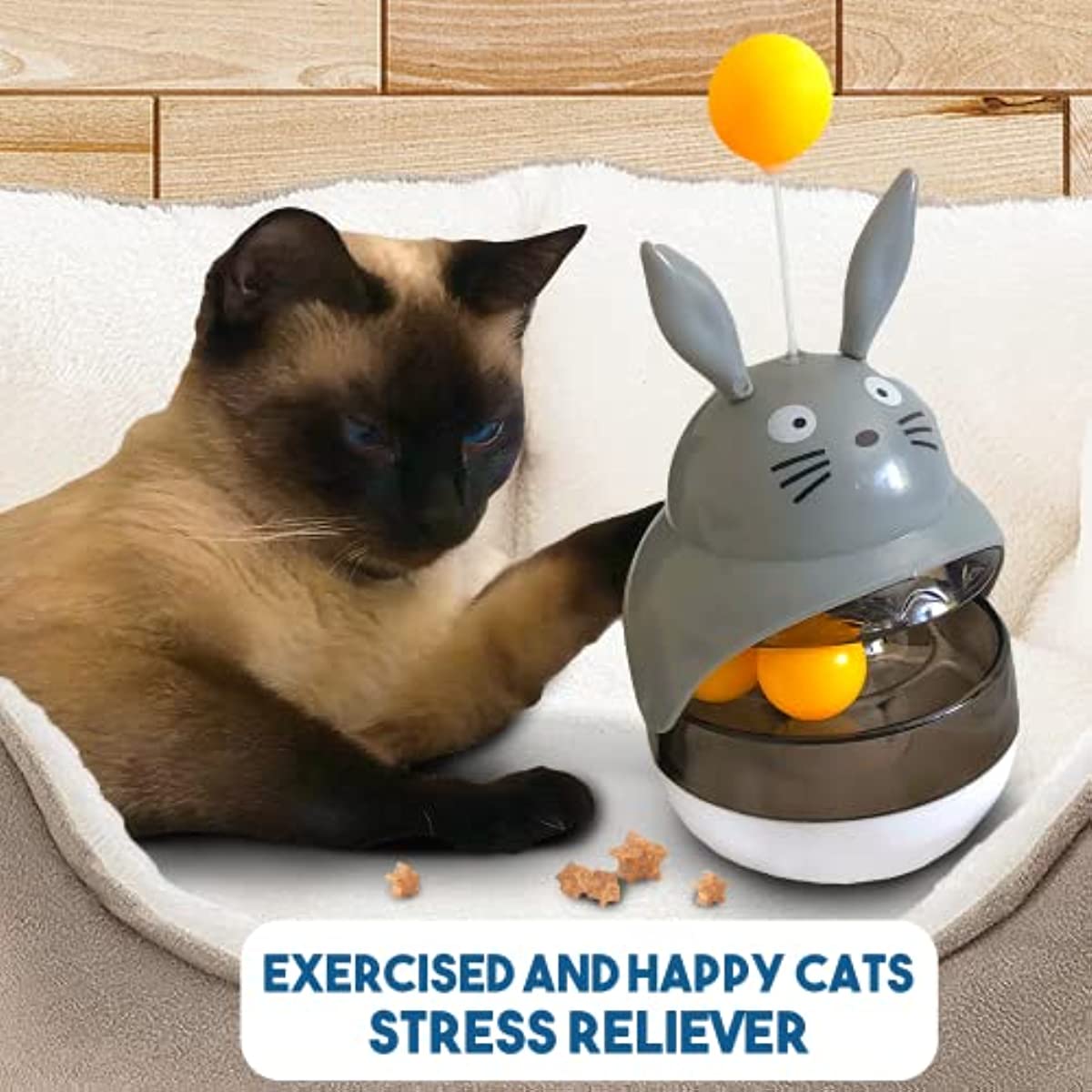 cleanse29's tweet image. ATUBAN Interactive Cat Feeder Toy,Treat Dispenser Exercise Toys,Feeding Food Toy Dispenser,Car Indoors- Sounding Bell cat tower

Original price: USD 22.48
Now price: USD 11.24

Click&amp;amp;Buy :s.click.aliexpress.com/e/_EyGox27

#catlover, #petshop, #catstore, #meowlover, #ilovemycat, #kitten
