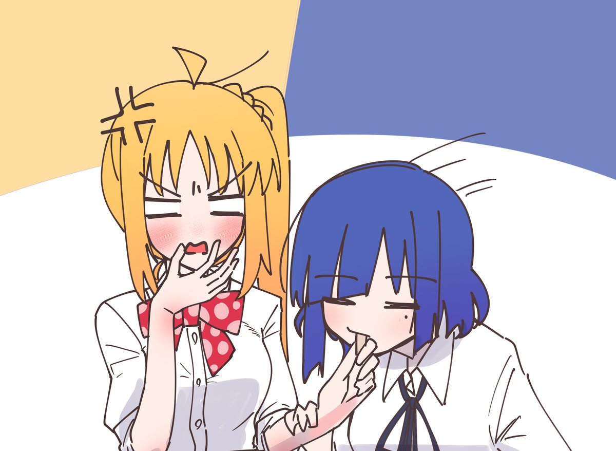 伊地知虹夏 「ひとくちちょうだい②/リョウ虹  #ぼっち・ざ・ろっく」|NanoD/Terageのイラスト