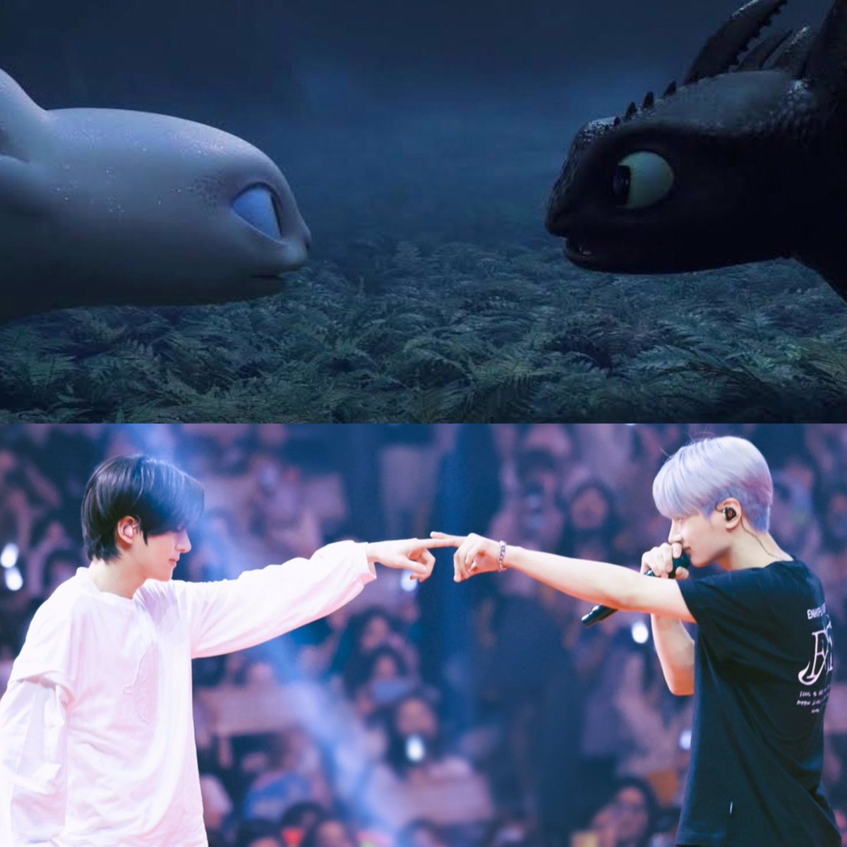 jayke as light fury and toothless