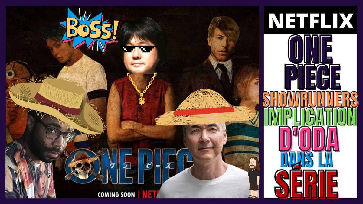 GoldoClak's tweet photo. ONE PIECE SÉRIE NETFLIX LES SHOWRUNNERS PARLENT DE L'IMPLICATION D'ODA
✨https://t.co/mU67lwnTjH✨
#ONEPIECE #Netflix #manga #OdaEiichiro #implication #liberté #showrunner #LUFFY #chapeaupaille #Nami #Zoro #sanji #usopp #VogueMerry #colorimetrie #streaming #series #trailers https://t.co/zm4lpm2avB