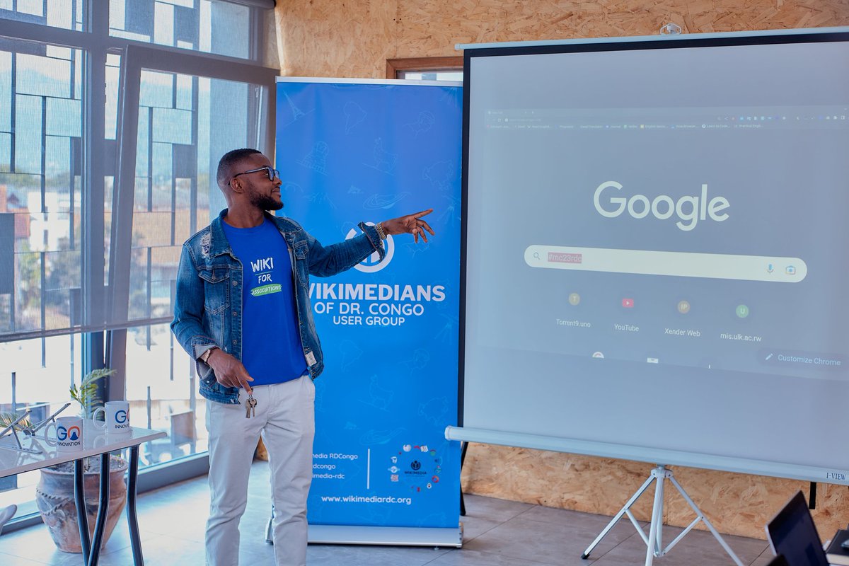NasibuEl's tweet photo. #mc23rdc
Honoré d'avoir animé cet atelier , riche en contributions sur @Wikipedia & @WikiCommons, organisé le samedi 12 août par @WRdcongo dans le cadre du ``Mois de la contribution Francophone 2023 en #RDC`` à #Goma @go_innovation #DRC
#mc23
@Wikimedia @WikiFranca @geugeor https://t.co/NAwgdFRB6C