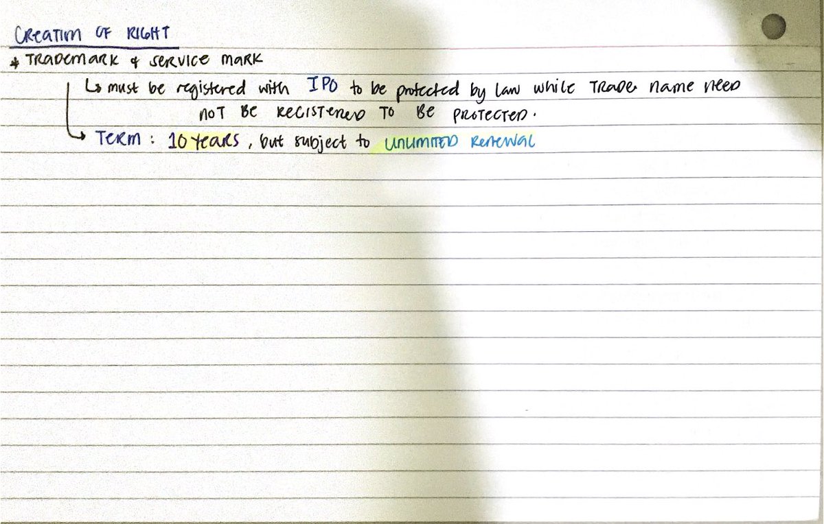 bettygroffy's tweet photo. INTELLECTUAL PROPERTY LAW
#Studytwt_RFBT https://t.co/Faneapua3r
