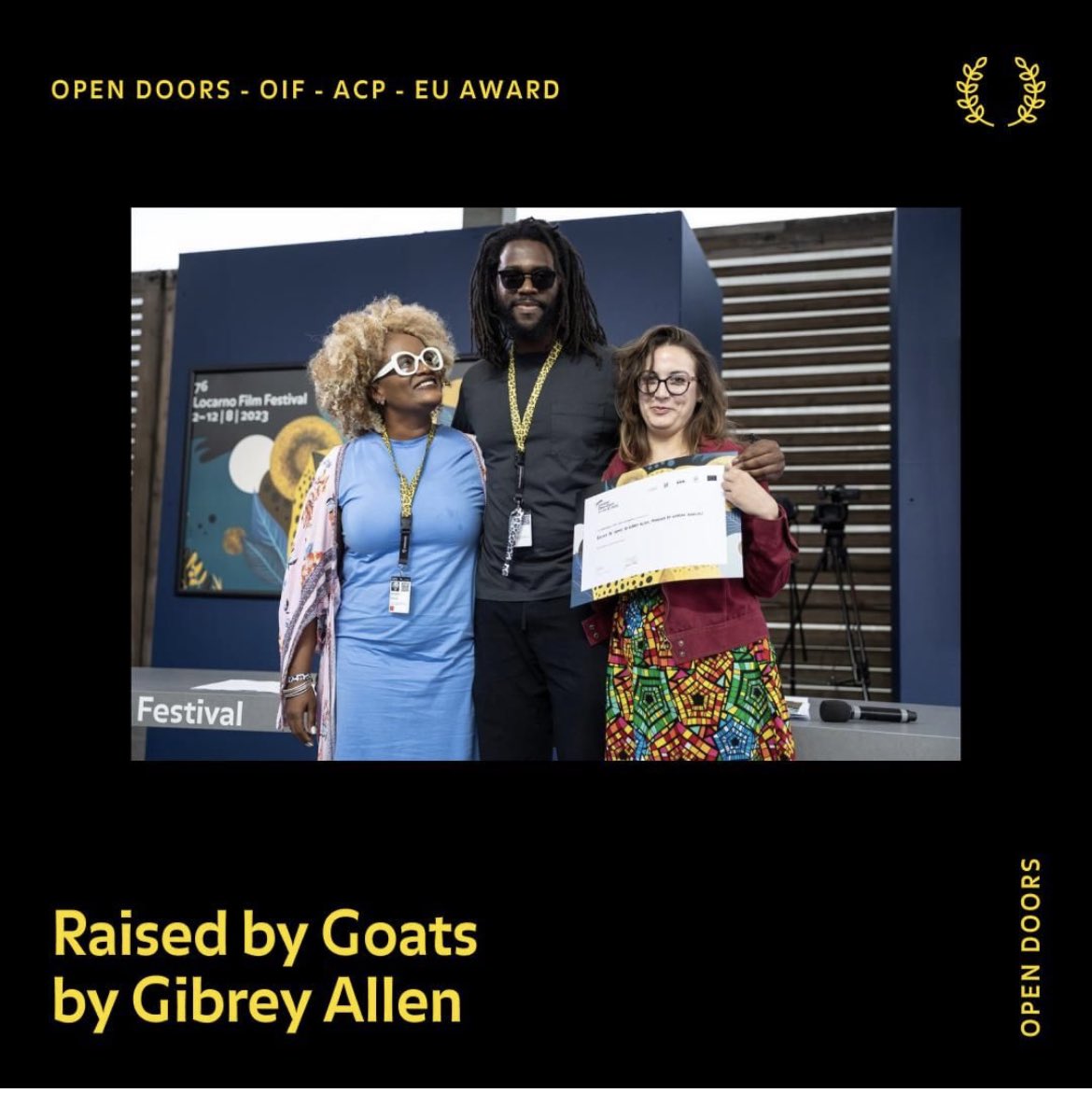 Our film project RAISED BY GOATS written by Gibrey Allen and produced by me 😃recently participated in the <a href="/FilmFestLocarno/">Locarno Film Festival</a> Open Doors project Hub! Special thanks to <a href="/OIFrancophonie/">La Francophonie</a>  for awarding us with development consultant.
#producer #opendoors  #Jamaicanfilm🇯🇲