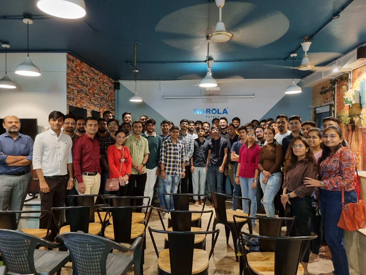 LaravelSurat's tweet image. 🎉Another fantastic #LaravelLive Surat August Chapter 🌟
Today's meetup was all about “Laravel Filament” at @narolainfotech
thanks to the insightful talk by @Rmitesh20
 
@LaraconIN @laravelphp
#LaravelSurat #PHP #Laravel #LaraconIN #LaravelLiveSurat