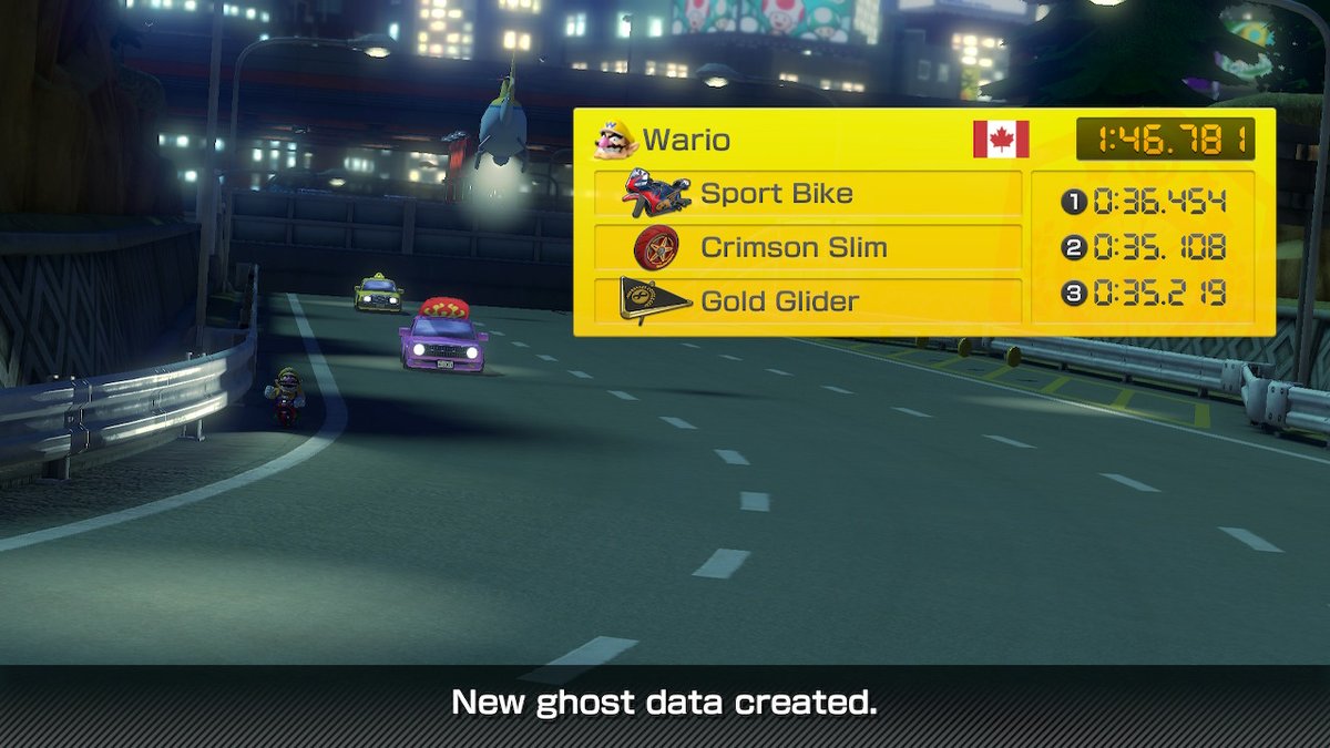 WolfeyMK8DX's tweet photo. LET'S GOOOO. 3rd Canadian reclaim and my first ever regional tops! 8th AM!! #MK8D #NintendoSwitch https://t.co/mNdvmptfky
