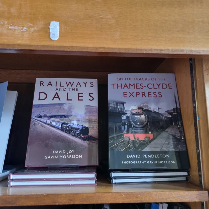 davidpendleton0's tweet image. Book on sale @WorthValley Haworth station shop! #haworth #KWVR #thamesclydeexpress