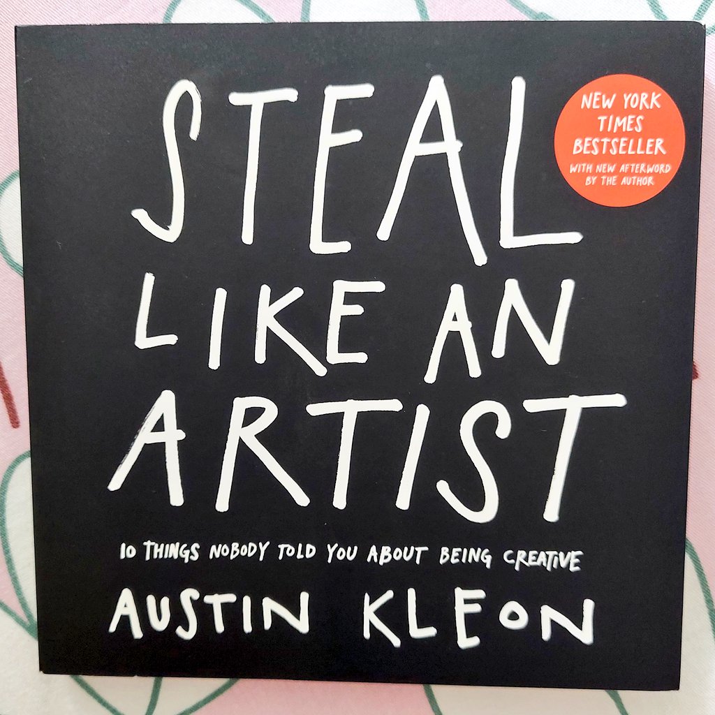 I finished reading this interesting book by @austinkleon where he explains his take on getting creative and overcoming a creativity block. Time to get creative now and start another book from my huge reading list .😛
#OneBookAtATime #BookReadingList