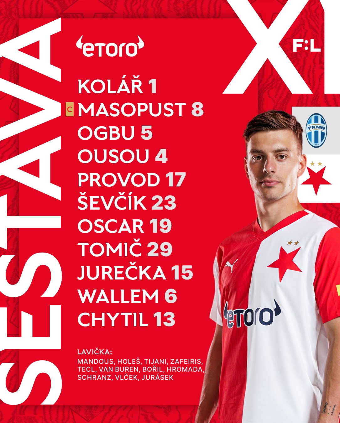 Cedule malá SK SLAVIA PRAHA 