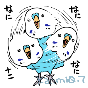 ラインスタンプ久々に作ろうかな～と思って過去作品見たら、結構頑張って作ってた(セキセイ版)