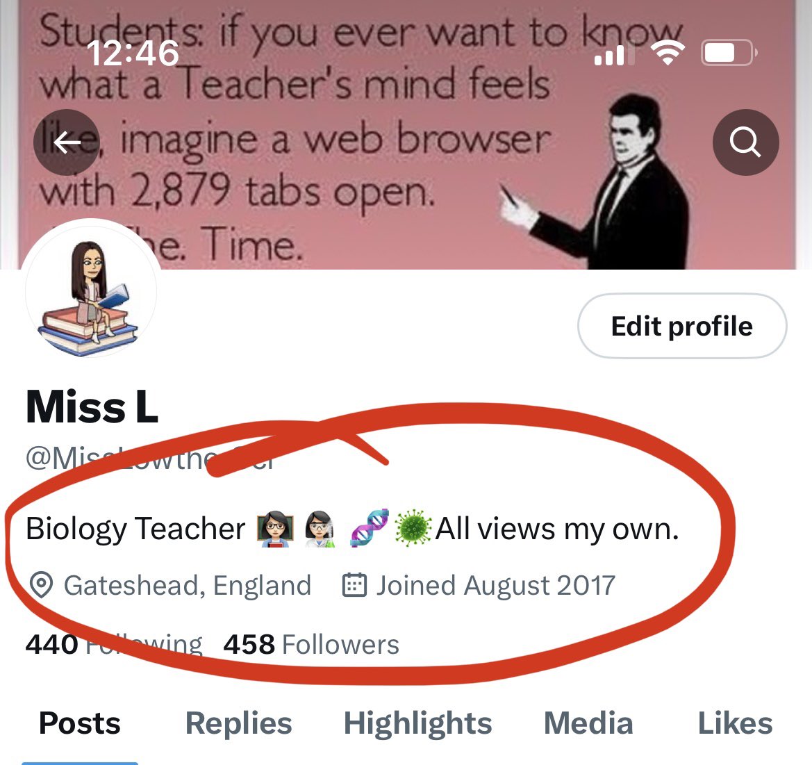 Never been so glad to change this. I always was chasing the next step, wanted promotions, was career driven and this year I realised it’s actually more important to be happy in your role and to have a life outside of work. I’m happiest being a teacher and a human being #enjoylife