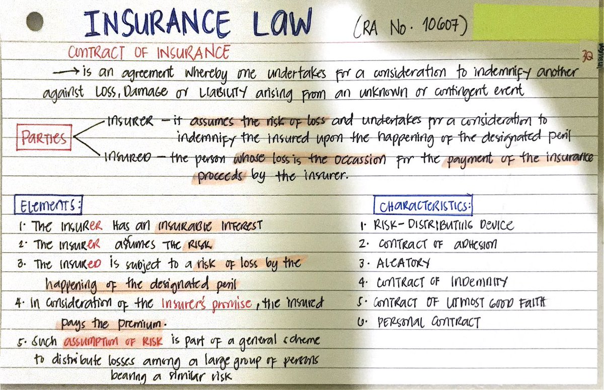 bettygroffy's tweet photo. INSURANCE LAW
1/2
#Studytwt_RFBT https://t.co/bafUPRJQPR
