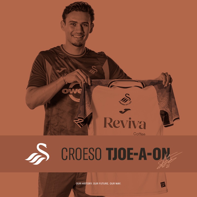 SwansOfficial's tweet photo. ✍ Welkom Nathan Tjoe-A-On 🇳🇱

Swansea City have completed the signing of defender Nathan Tjoe-A-On for an undisclosed fee, subject to international clearance and visa approval.

@JomaSportUK | #Swans
