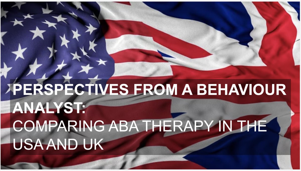 SkyboundTherapy's tweet photo. Perspectives from a Behaviour Analyst: Comparing ABA Therapy in the USA and UK 

Rachel writes a post on comparing ABA Therapy between the US and the UK and what she has learnt since she relocated from the US and joined Skybound Therapies.

https://t.co/c1xE65wWNY https://t.co/fpIPOpkxXU