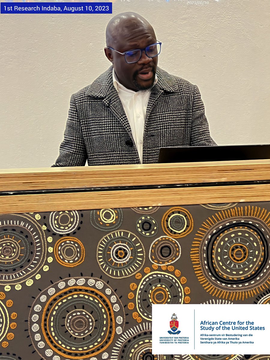 African Centre for study of the US, Uni Pretoria tweet media
