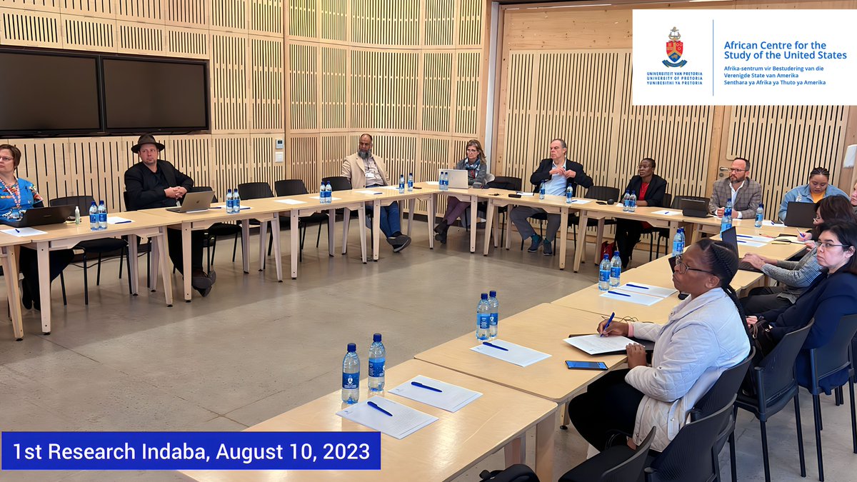 African Centre for study of the US, Uni Pretoria tweet media