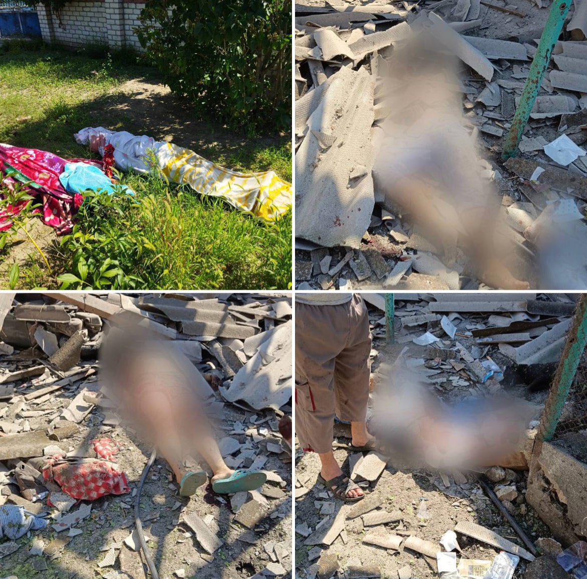Gerashchenko_en's tweet photo. Russia killed a family in Shyroka Balka, Kherson region today: a husband, wife, their daughter who was 23 days old and her 12 year old brother.

Deepest condolences.

Terrorist state continues terrorizing civilians. https://t.co/5bwMD26ICZ