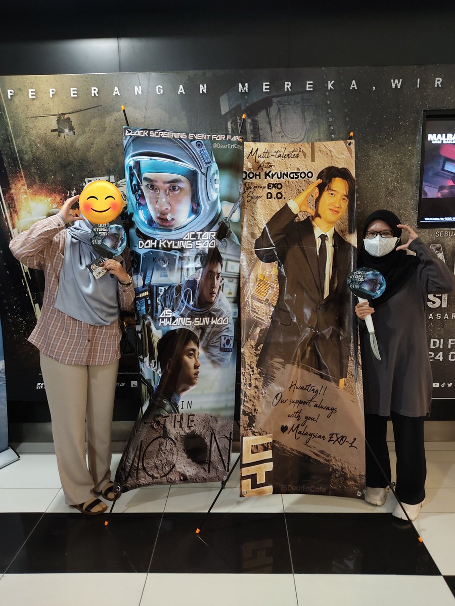 qieriizen's tweet photo. Thank you @DearEriCafe and team for organising #TheMoonDate screening event today! 🫶🏻 The Moon movie 2358/100!!! 잘했어요 우리 도경수님 🥰🕊️

P/s: Dapat kita jumpa mia ❤️‍🩹 https://t.co/XNw0BK27tn
