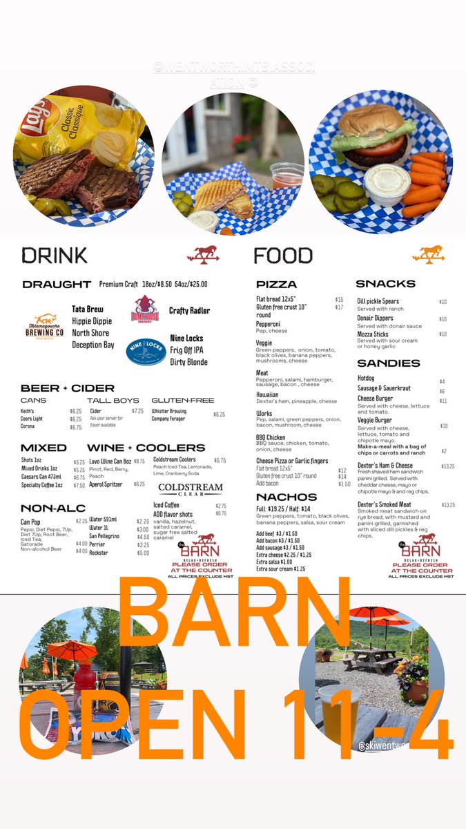 The Barn is open 11-4 weather depending. Sun is shining now!! 🌞