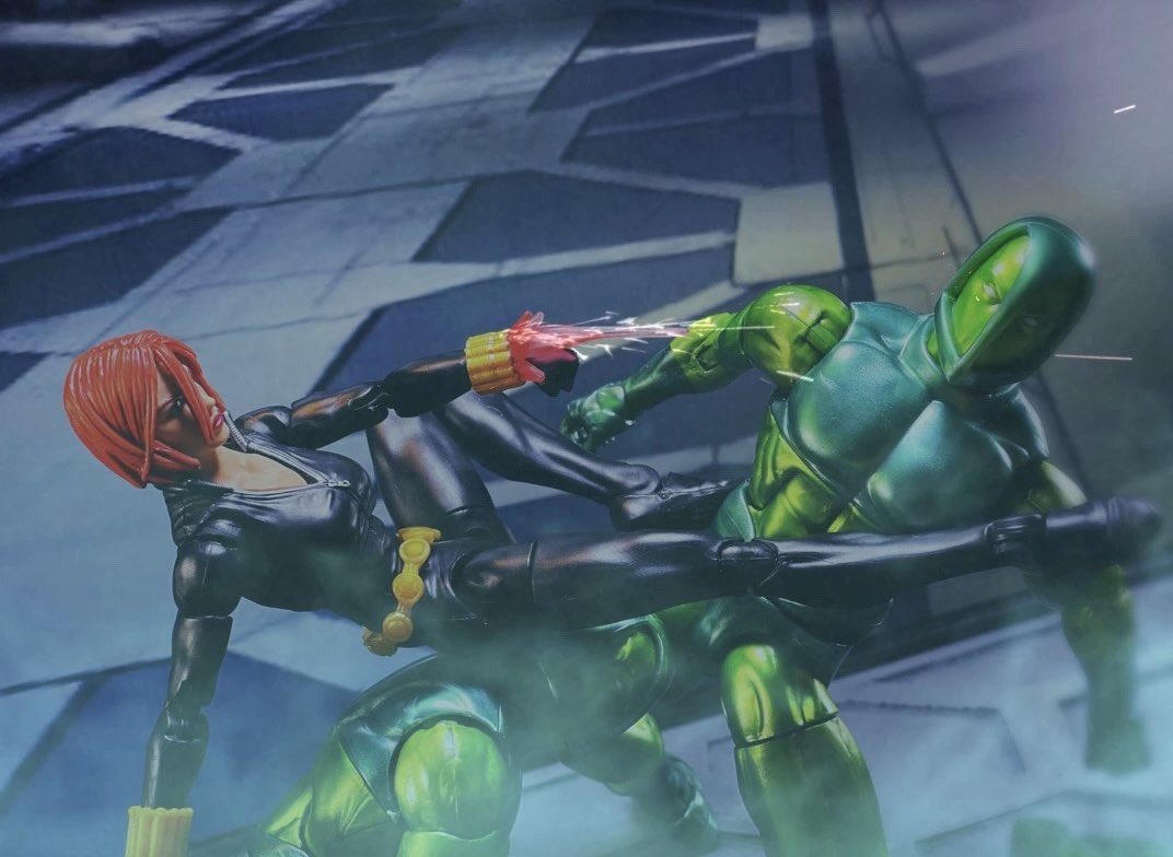 MarvelMix's tweet image. #BlackWidow #MarvelLegends #Hasbro #ActionFigure #articulatedcomicbookart #acba