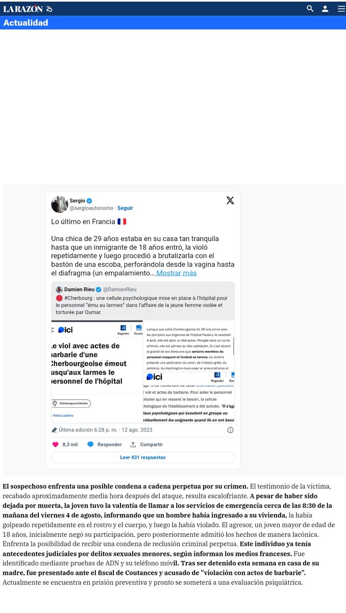 <a href="/sergioautonomo/">Sergio</a> Hay una noticia de la Razón, y tú eres la fuente.