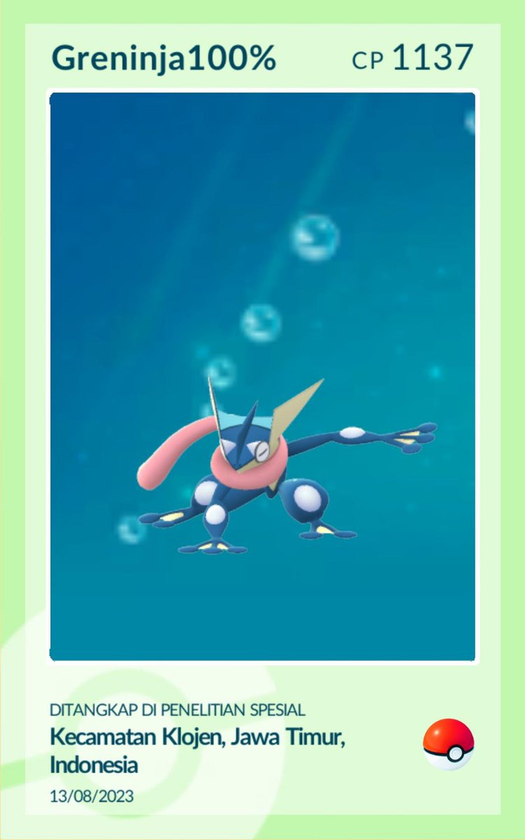 ArieDialova's tweet photo. Community Day Froakie

@PoGo_Indonesia 
@PokemonGoApp https://t.co/UBWXIo4pV7