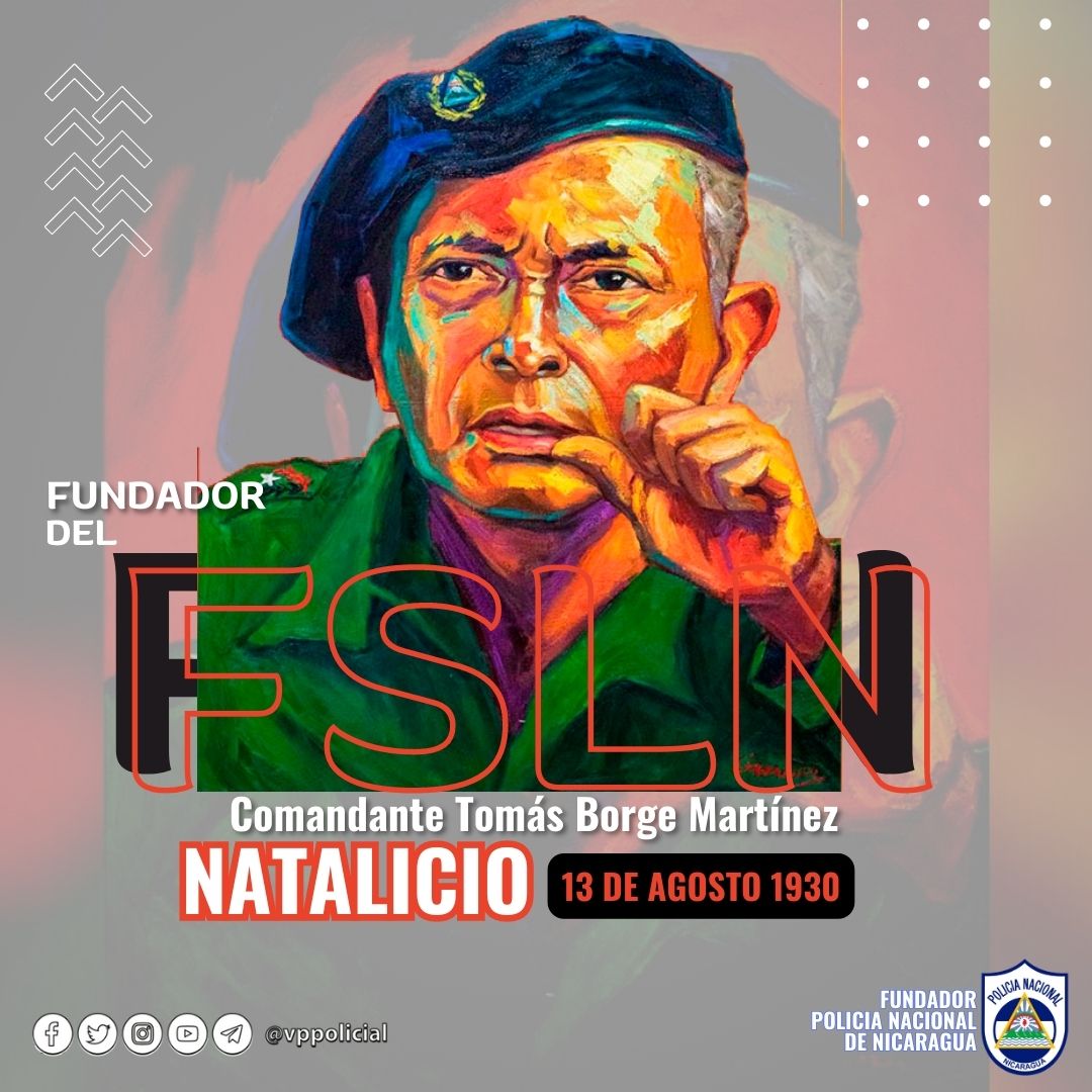 edwincastror's tweet photo. Buenos días Hermanos 

El 13 de Agosto de 1930 Nació en Matagalpa el Cmdt. Tomás Borge Martínez. 

👉Miembro fundador del Frente Sandinista de Liberación Nacional. 

👉Reconocido Estadista, Escritor y Político.

   🇳🇮❤️🖤🇳🇮 https://t.co/IXlwEQJ9Bf