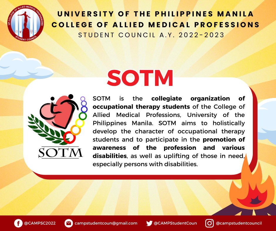 upcampsc's tweet photo. Co-presented By: 
The Freshie Initiative 
UP Collegiate Association of Speech Pathologists CAMP Synergy
AWSAMS
UP CAMP Association of Physical Therapy Students
UP Manila - Red Cross Youth Council 
SULONG UP Manila

(3/4) https://t.co/kJL8Uzcu8g