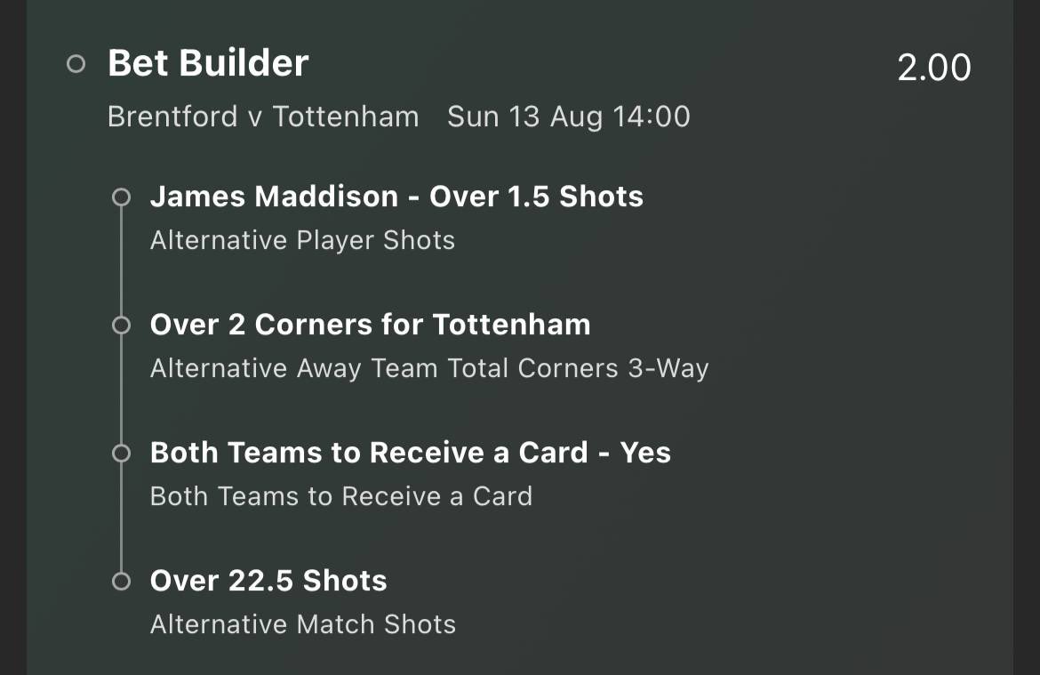 DiscreteTipster's tweet photo. โฝ๏ธ #DiscreteFreePreMatchBet
๐ด๓ ง๓ ข๓ ฅ๓ ฎ๓ ง๓ ฟ Brentford vs Tottenham (14:00)
๐ 2.00 (Bet365) - 1.5 Units. https://t.co/XDJGdPoheY