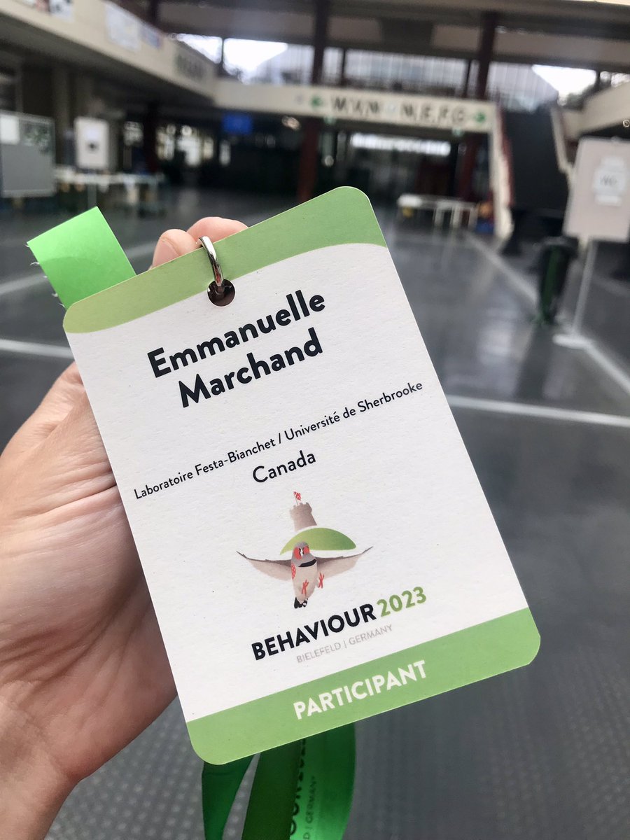 EmmMarchand's tweet image. Officially geared up for #Behaviour2023!
Can&apos;t wait to put my name tag to good use and dive into insightful discussions. Here&apos;s to an enriching and memorable conference experience! 🎉 #ConferenceMode @2023Behaviour