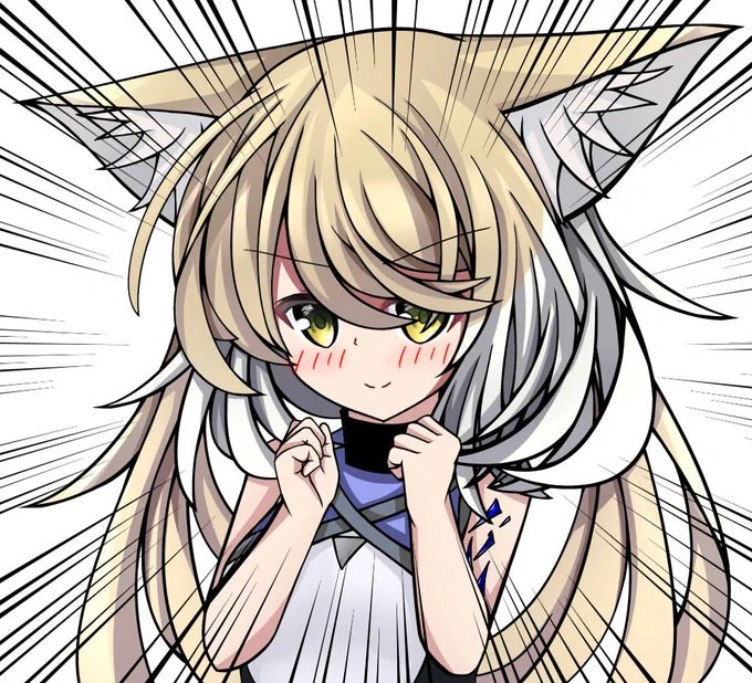 スズラン の ドヤがお こうげき !! #明日方舟 #アークナイツ #アークナイツ_ファンアート #スズラン