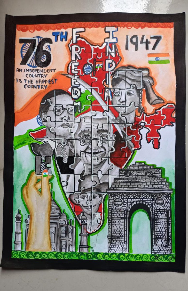 SchoolEduChd's tweet photo. #MeriMaatiMeraDesh
Masterclass act by our budding artists Ashish & Annvi from gr8 of
@Gmsss21
@SchoolEduChd
#Activity5
@PMOIndia
@EduMinOfIndia
@YASMinistry
@ianuragthakur
@MinOfCultureGoI
@chandigarh_admn
@PurvaGarg9
@HPSBRAR
@MCChandigarh
@ChandigarhCmc https://t.co/slZb7iAzgj
