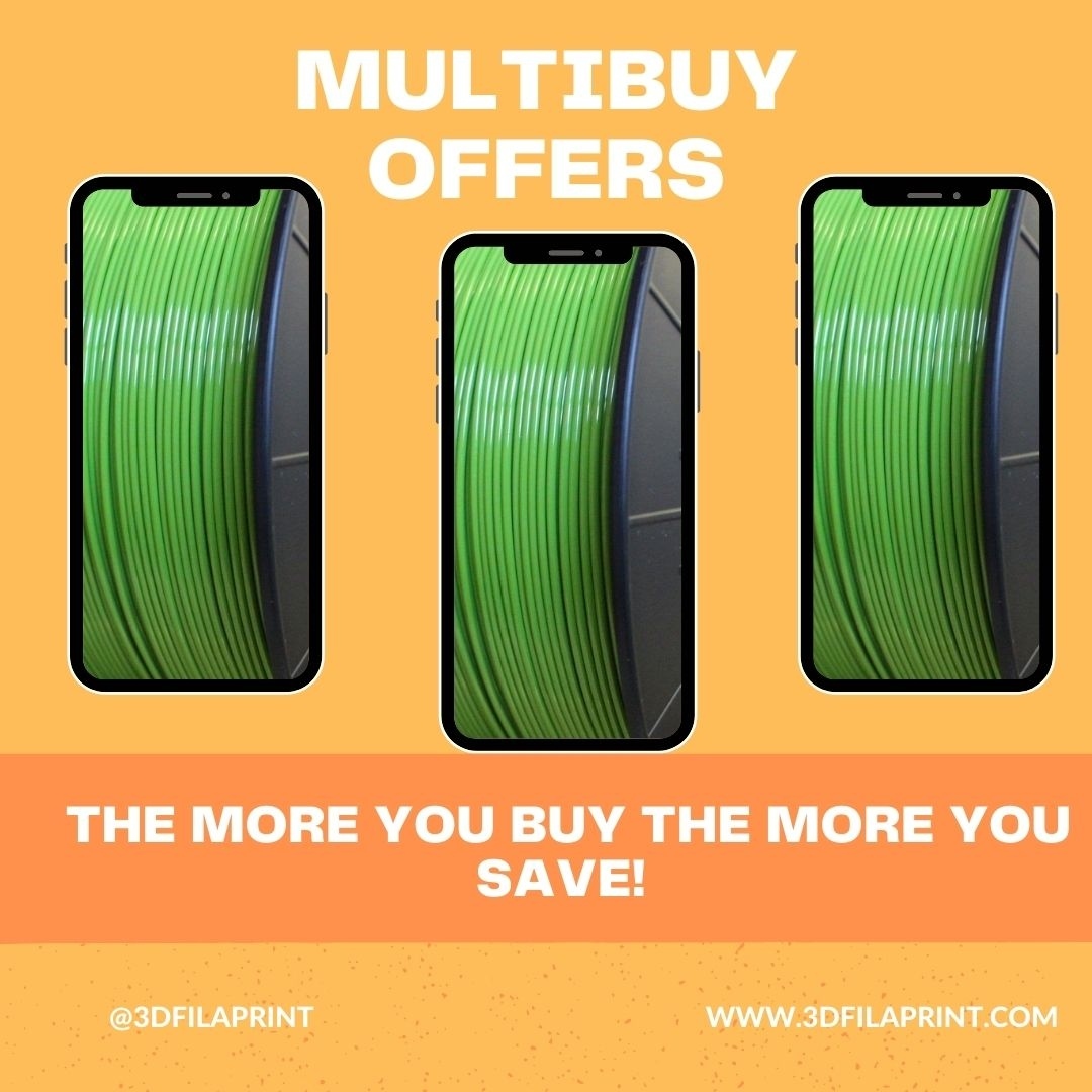 3DFilaPrint's tweet image. We've got a wide range of brands available in our #Multibuy offer

Need 3 #3dfilaprint #filaments?
Perhaps 10 from @fillamentum
Or 20 @reflowfilament #Spools !

Look no further then #3DFilaPrint  and get some great savings today 

3dfilaprint.com/discounts/

#3DPrinting #3DPrinter