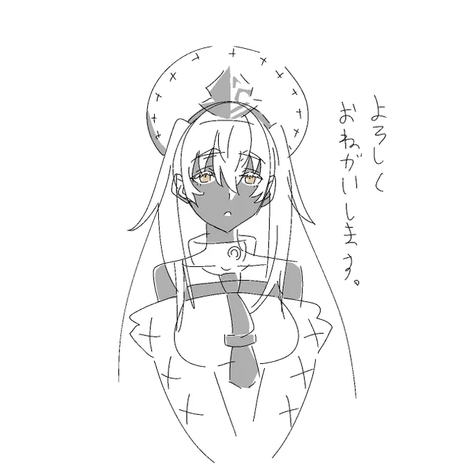 半年間も上げ忘れた宣伝絵(ニケのpvのやつ) 