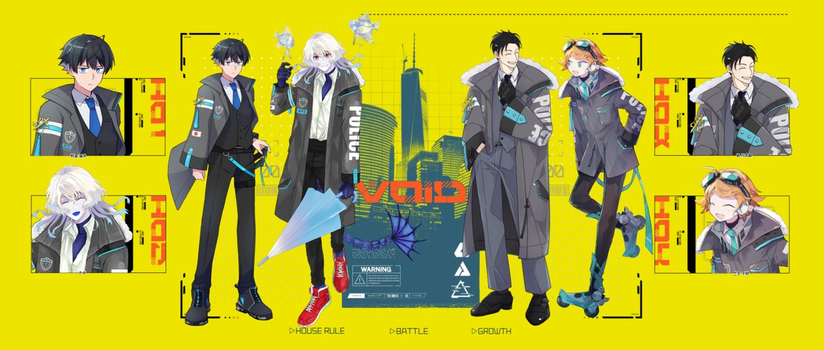 iQt9x's tweet photo. @TRPG_TL 
CoC『VOID』
KP：高嵜さん
HO1：シギ -- 村雲澄央
HO2：ぬえさん -- 那伎
HO3：じろさん -- 旭亢太郎
HO4：オトさん -- 三歩千秋
‣エンドA

8日目で全生還！
最高に楽しいセッションでした…！！！自陣大好きです　ありがとうございます　全部抱きしめて離さないから… https://t.co/y9KIAnL2Fy