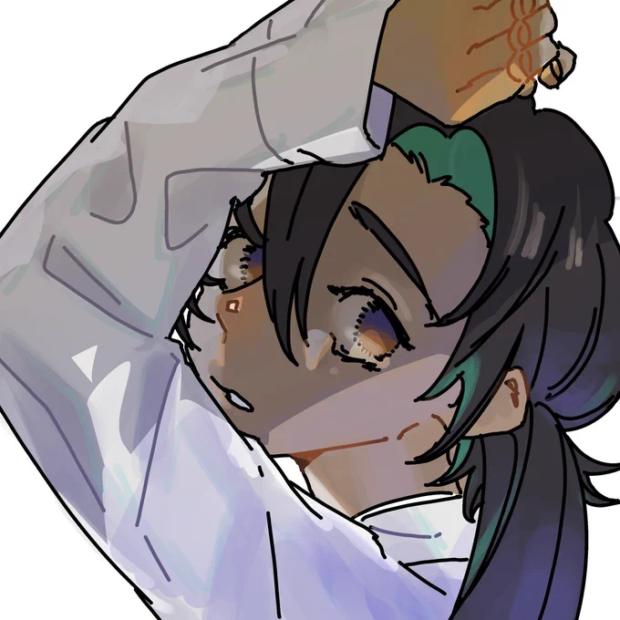 6月に描いたけど投下してなかった絵 してた?してなかったはず #OC