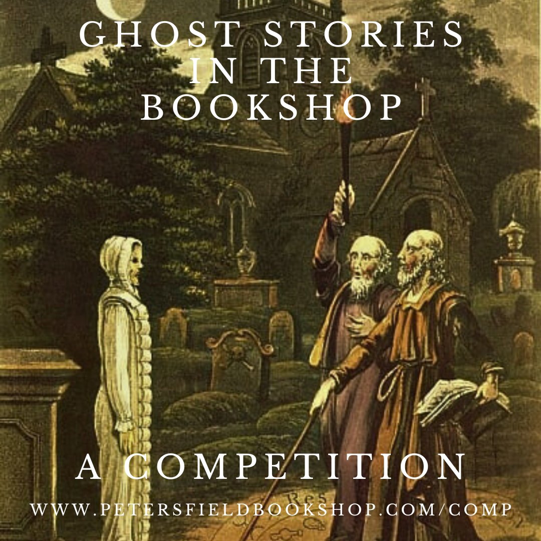 Announcing our Ghost Stories in the Bookshop Competition.

Write us a ghost story with a sense of place - your place. Winners and runners-up will be read aloud by candlelight in the bookshop at an event before Christmas.

Full details on the website. Please share far and and wide