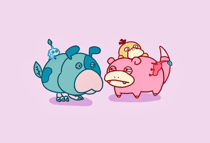 だんどりヤァン #ピクミン4 #ヤドン #コダック