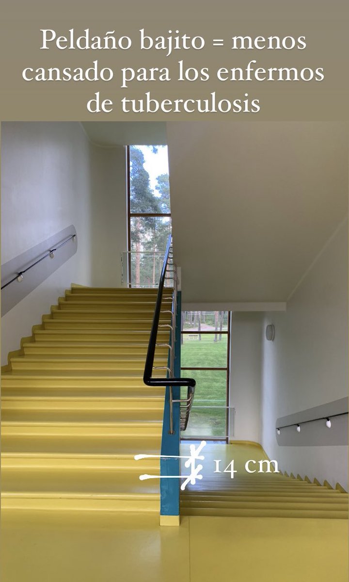 Venga, un poco de Sanatorio de Paimio, de Aino y Alvar Aalto (1929):