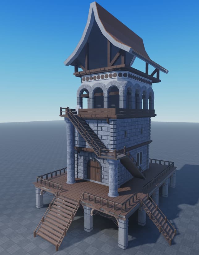 Medieval House!
#roblox #robloxdev #robloxdevs