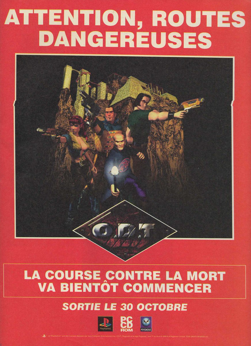AllmightoFranky's tweet photo. la pub dans les mags JV des années #80s #990s!Pubs récoltées dans le #PlayerOne 90 d'octobre 1998!#Medievil sur #Playstation dont je kiffais la pub,#ODT ce jeu méconnu pourtant pas si mal, #Psybadek et l'agenda #DukeNukem pas pour les mauviettes!!#retro #retrogaming #culturepub https://t.co/vNH7it0nk3
