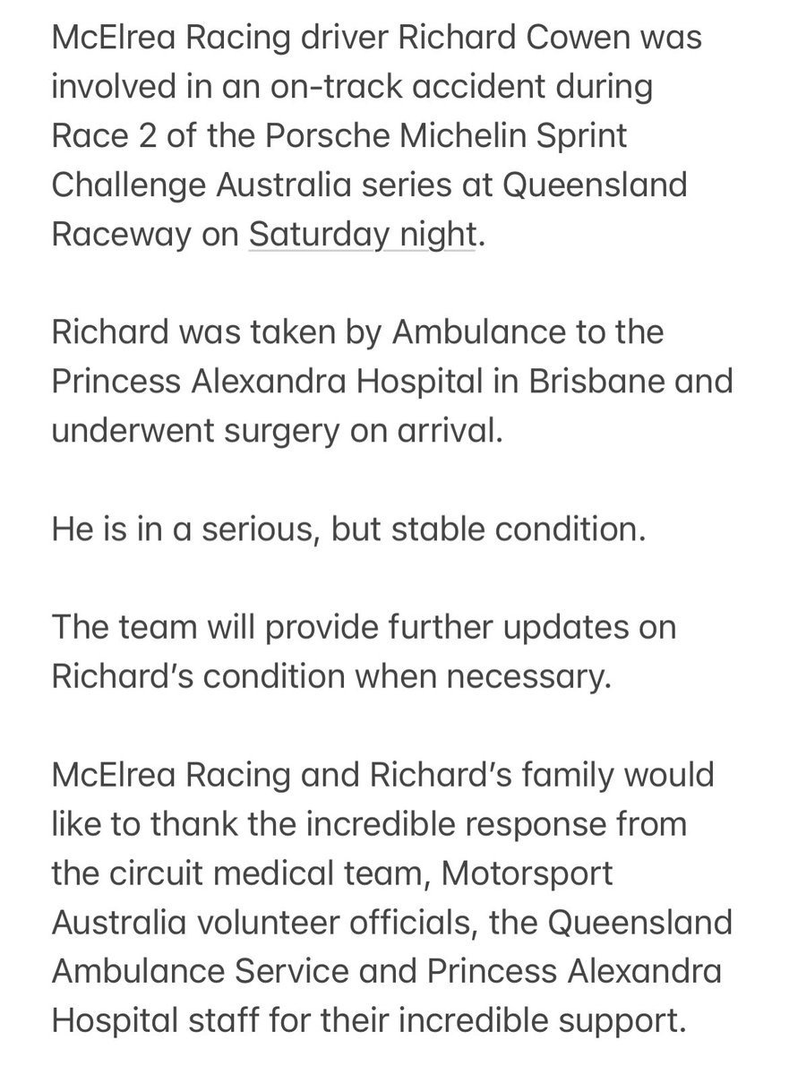 McElrea Racing (@mcelrearacing) on Twitter photo 